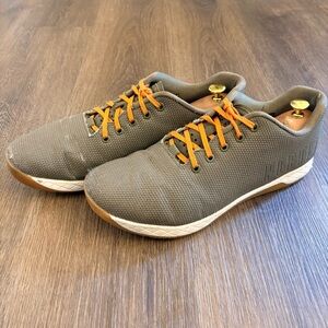 NOBULL Olive Green SuperFabric Trainers Men's 13 Sneakers Training Shoes Gum GUC